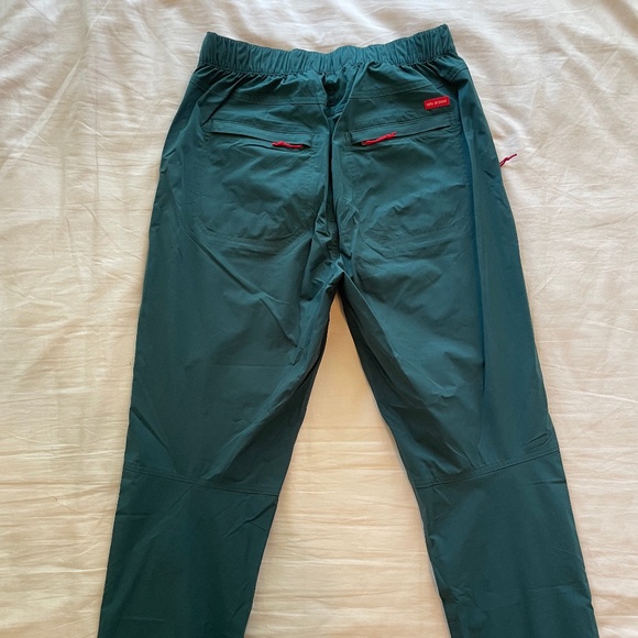 Topo Designs Dark Green Performance Pants - Picture 2 of 9